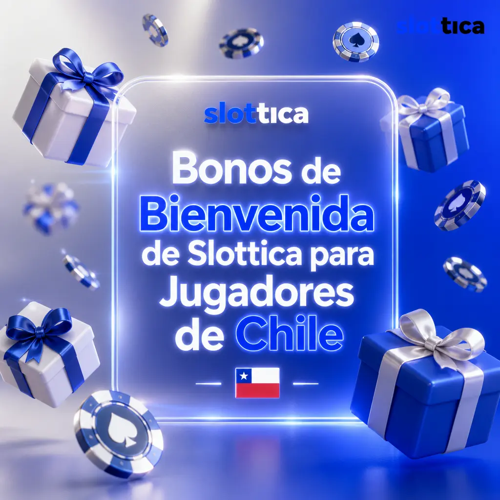 Bono de bienvenida Slottica Chile: 200% + 30 giros gratis en el primer depósito y 100% extra en el segundo.