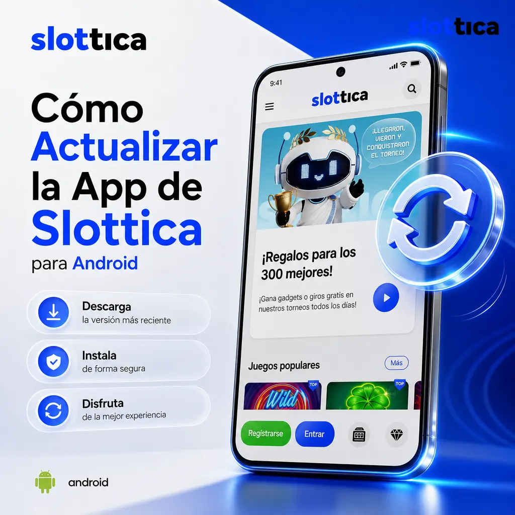 Pasos para actualizar la app de Slottica en Android y acceder a las últimas funciones y parches de seguridad