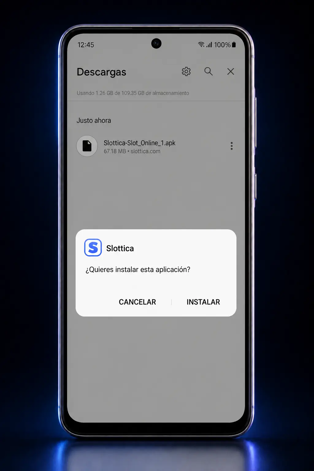 Guía paso a paso para descargar e instalar la app de Slottica en Android mediante archivo APK