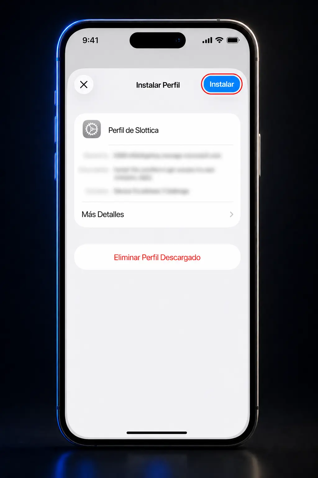 Guía paso a paso para descargar e instalar la app de Slottica en iOS desde Safari usando el menú de compartir