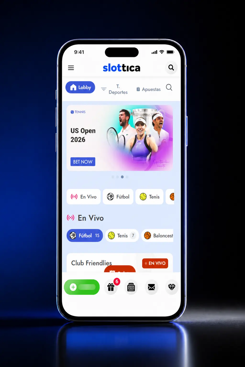 Pasos para realizar una apuesta en Slottica: elige evento, cuota, ingresa monto en CLP y confirma tu ticket.