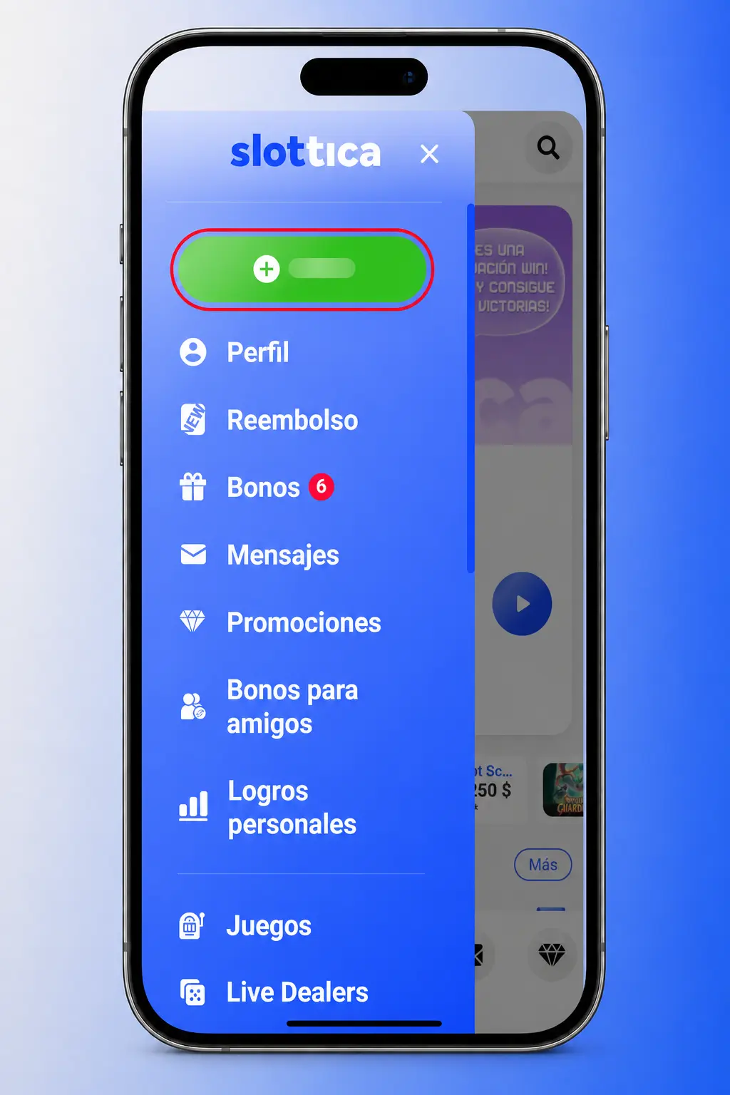 Pasos para retirar dinero en Slottica: verificar cuenta, elegir método de pago y esperar el procesamiento del pago.