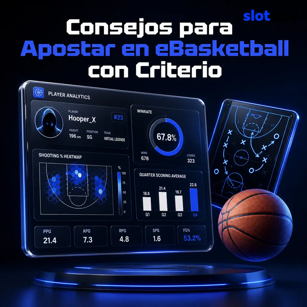 Consejos clave para apostar en eBasketball: analiza estilo de juego, rendimiento por parche y gestiona tu bankroll con criterio.