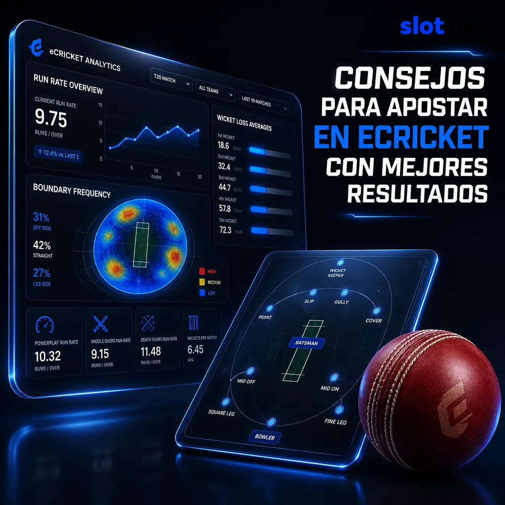 Consejos clave para apostar en eCricket: analiza estadísticas, controla tu bankroll y mejora tus resultados en cada apuesta.