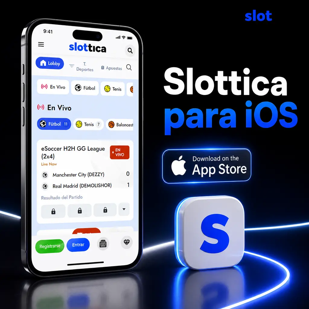 Slottica para iOS: aplicación web progresiva con acceso directo desde la pantalla de inicio, sin necesidad de abrir Safari