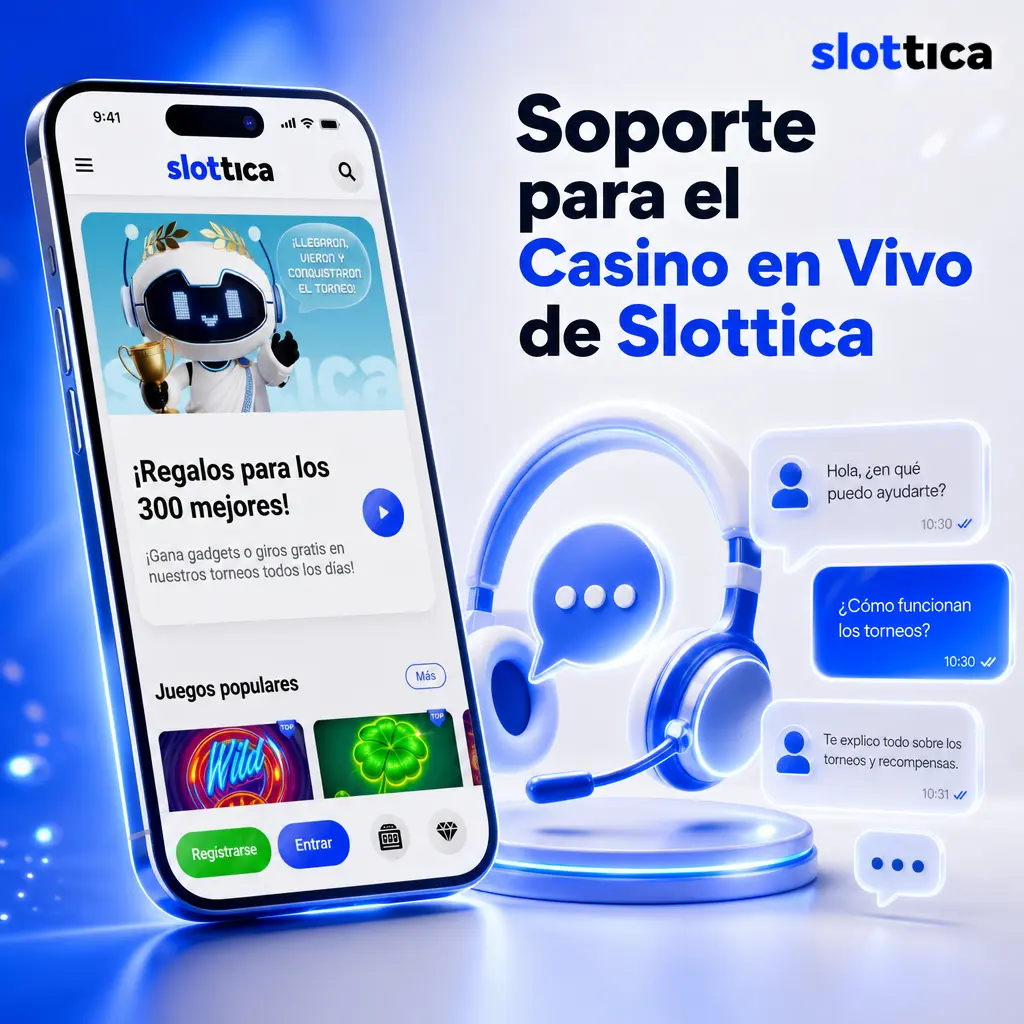 Soporte 24/7 del casino en vivo de Slottica: chat, correo y preguntas frecuentes sobre mesas, depósitos y bonos